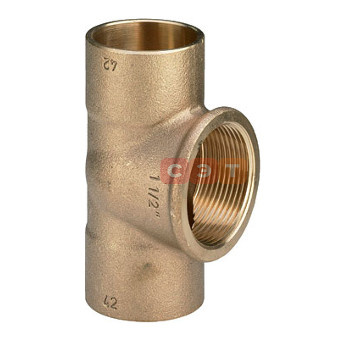 Тройник-пайка с внутренней резьбой  35х1/2"х35 (модель 94130G )